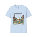 4 Paws Society light blue 100% cotton t-shirt with